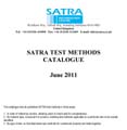 SATRA test methods catalogue – June 2011 -ydbay webshop