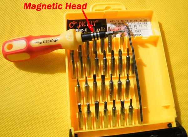 Jackly 32 IN 1 Magnetic Standard Screwdriver Set (Pack of 32), Screwdriver  bit set, , Hand tools : People at Right Place
